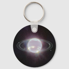JWST Rings of Planet Neptune Schlüsselanhänger