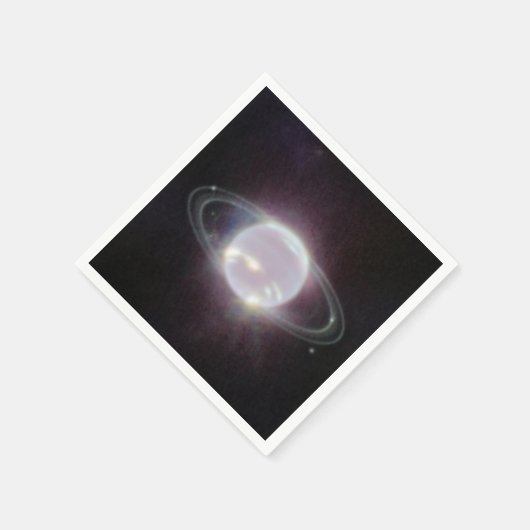 JWST Rings of Planet Neptune Serviette (Ecke)