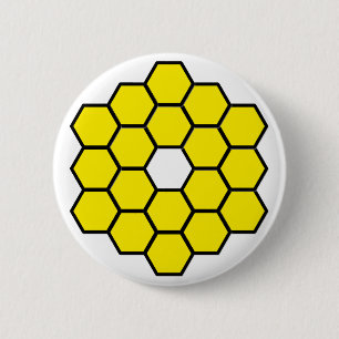 JWST Tricontagon Knopf Button