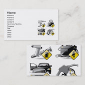 jy1, Name, Adresse 1, Adresse 2, Kontakt 1, Con.. Visitenkarte (Vorne/Hinten)