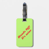 JYB GEPÄCKANHÄNGER (Rückseite vertikal)