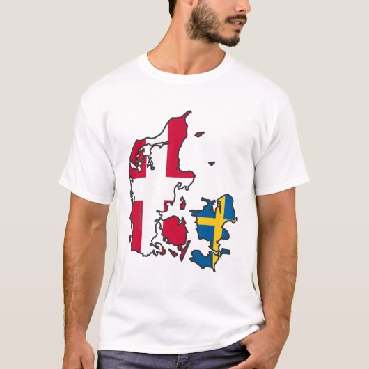 Jylland u. Fyn - Det rigtige Danmark T-Shirt (Vorderseite)