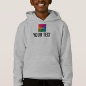Jys Hoodies Pullover Hinzufügen Bild-Logo-Text hie (Vorderseite)