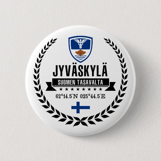 Jyväskylä Button (Vorderseite)