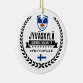 Jyväskylä Keramik Ornament (Rechts)