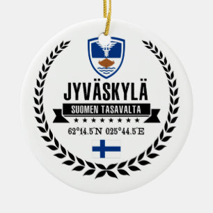 Jyväskylä Keramik Ornament