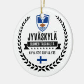 Jyväskylä Keramik Ornament (Links)