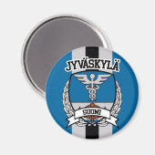 Jyväskylä Magnet (Vorderseite/Rückseite)