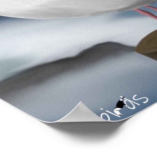 jz.birds Möwe Poster (Ecke)