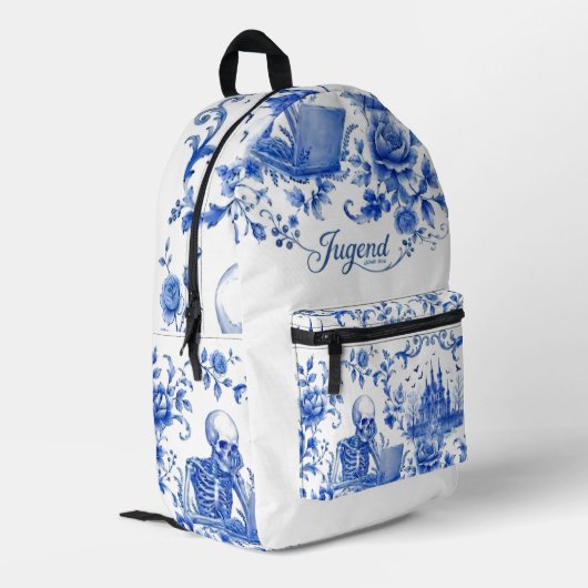 K01 BEDRUCKTER RUCKSACK (Rückseitige Ecke links)