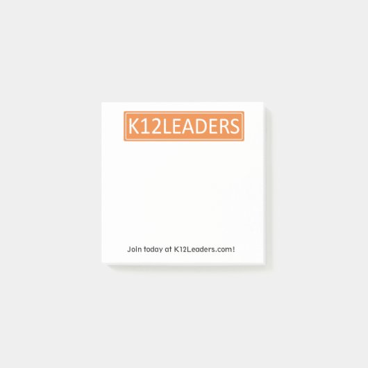 K12Leaders Post-its! Post-it Klebezettel (Vorderseite)