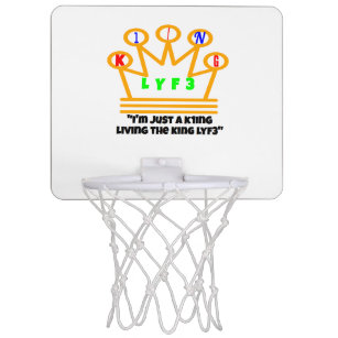 K1NG LYF3 Basketbal Band Mini Basketball Ring