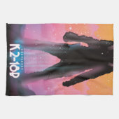 K2-18b Exoplanet Space Art Geschirrtuch (Horizontal)