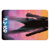 K2-18b Exoplanet Space Art Magnet (Horizontal)