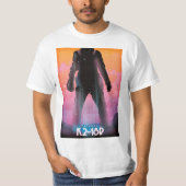 K2-18b Exoplanet Space Art T-Shirt (Vorderseite)