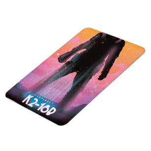 K2-18b Exoplanet Weltraumkunst Magnet