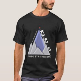 K2 2. High Mountain Black T Shirt
