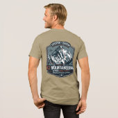 K2-Berg-Expedition , Tri-Blend Shirt (Rückseite voll)