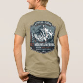 K2-Berg-Expedition , Tri-Blend Shirt (Rückseite)
