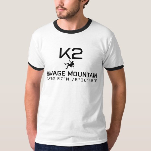 K2 savage mountain T-Shirt (Vorderseite)