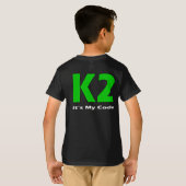 K2 T-Shirt (Schwarz voll)