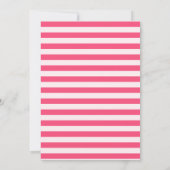 k2tog, Frühlingsblüte, Garne, Brautparty zum Knitt Einladung (Rückseite)