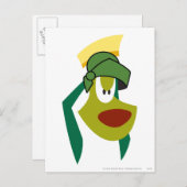 K9-Angriff Postkarte (Vorne/Hinten)