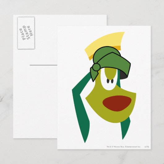 K9-Angriff Postkarte (Vorne/Hinten)