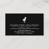 K9 | Bite Mark Visitenkarte (Rückseite)