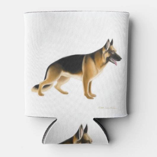 K9. Der Hund der deutschen Schäferpolizei kann sic Dosenkühler (Vorderseite)