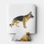 K9. Der Hund der deutschen Schäferpolizei kann sic Dosenkühler (Rückseite)