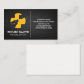 K9 Dog | TierSitze | Dog Cat Visitenkarte (Vorne/Hinten)