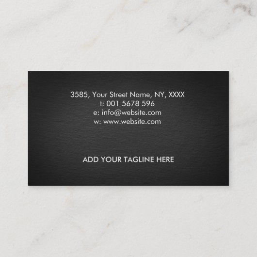 K9 Dog Trainer - Kaninchenverhalten Visitenkarte (Rückseite)