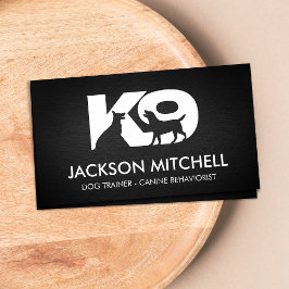 K9 Dog Trainer - Kaninchenverhalten Visitenkarte