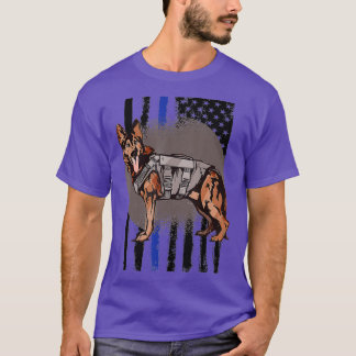 K9 Dog Veteran Police T-Shirt