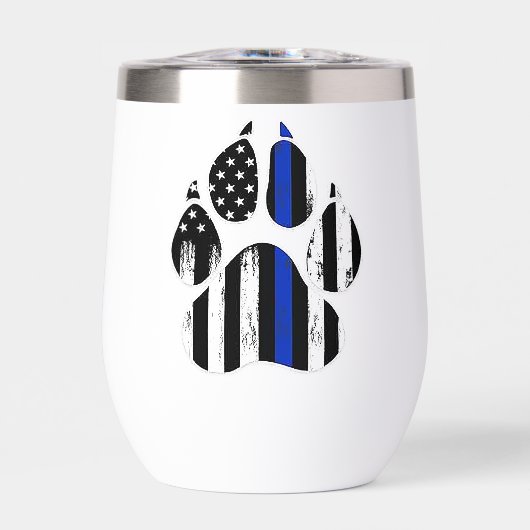 K9 dünne blaue Linie - Druck (Vorderseite)