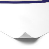 K9 Einheit bei Hunden Wir vertrauen Blue Poster (Ecke)