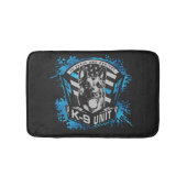 K9 Einheit - Malinois - belgischer Schäfer Badematte (Vorderseite)
