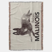 k9 Einheit - Malinois - belgischer Schäfer - Decke (Vorderseite Vertikal)