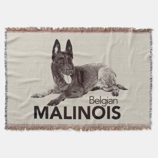k9 Einheit - Malinois - belgischer Schäfer - Decke (Vorderseite)