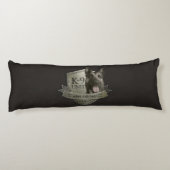 K9 Einheit - Malinois - belgischer Schäfer Seitenschläferkissen (Rückseite)