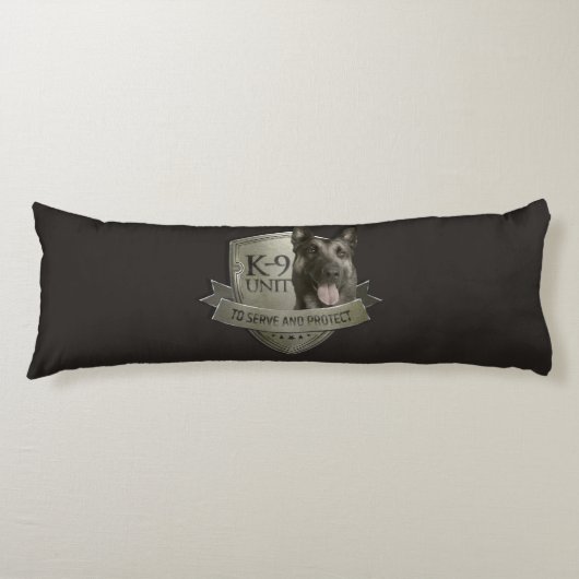 K9 Einheit - Malinois - belgischer Schäfer Seitenschläferkissen (Vorderseite)