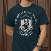 K9-Einheit - Partner im T - Shirt der Kriminalität
