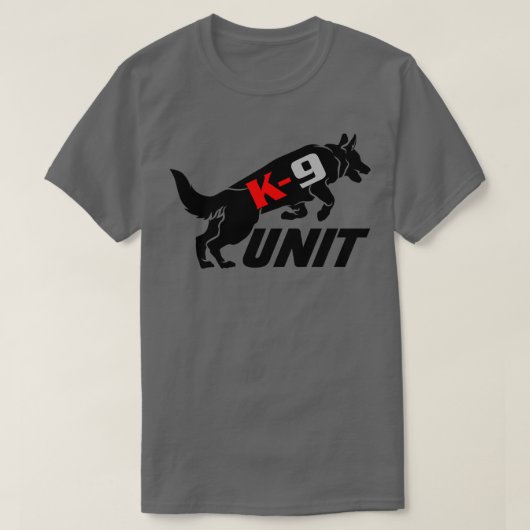 K9 EINHEIT T-Shirt (Design vorne)