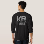 K9 Handler - Holländischer Schäferhund Sweatshirt (Schwarz voll)