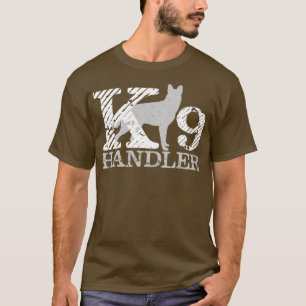 K9 Handler K9 Einheit Deutscher Hirte (1) T-Shirt