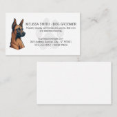 K9 Hund | Pfote Visitenkarte (Vorne/Hinten)