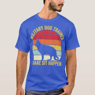 K9 Hundetrainer Polizeihund Vintage Militärhund Tr T-Shirt