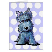 K9 Keanu Scottie Dog Card (Vorne)