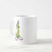 K9-Lächeln Kaffeetasse (Vorderseite Links)